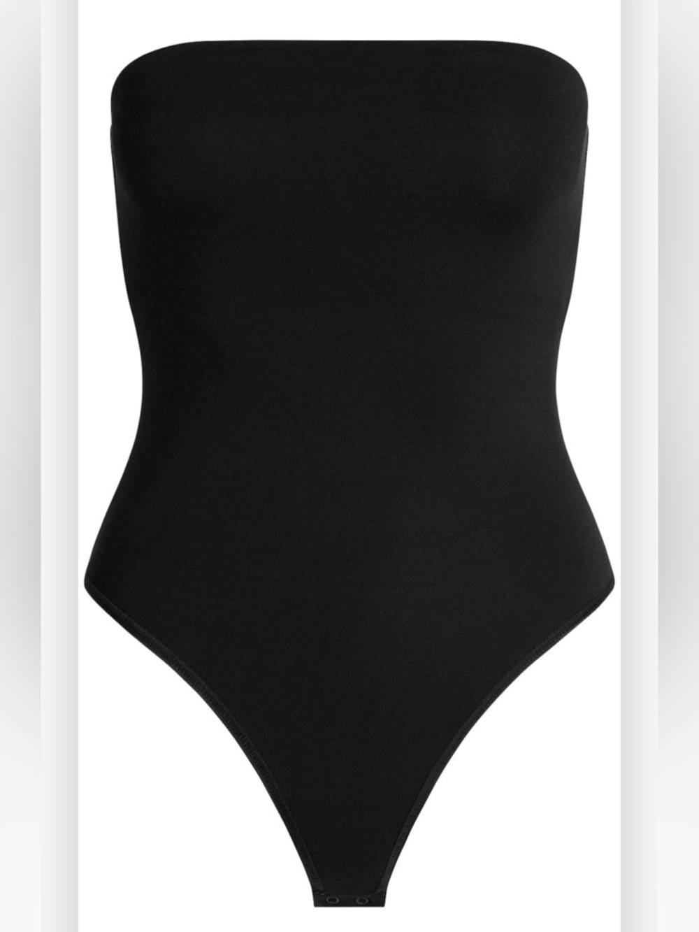 Skims Fits Everybody Onyx Strapless Bodysuit